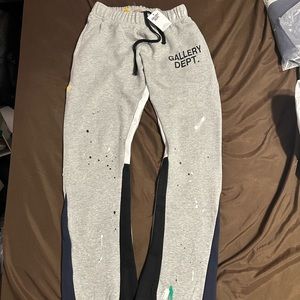 Gallery Dept Sweatpants Grey Size Medium